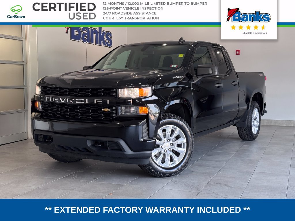 Used 2021 Chevrolet Silverado 1500 Custom AWD/4WD image 1