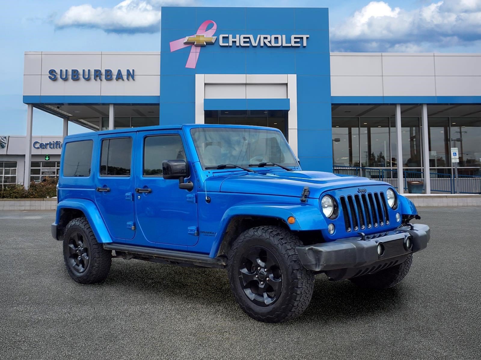 Used 2015 Jeep Wrangler Unlimited Sahara AWD/4WD image 3
