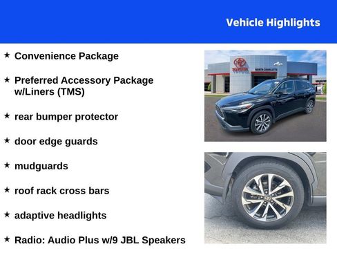 Used 2024 Toyota Corolla Cross XLE w/ Convenience Package AWD/4WD image 4
