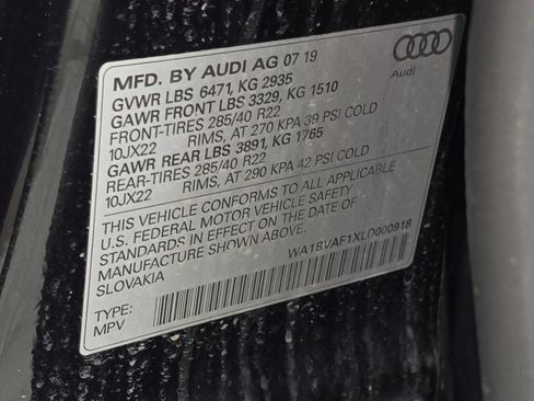 Used 2020 Audi Q8 Premium Plus AWD/4WD image 35