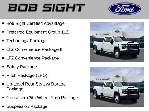 Used 2024 Chevrolet Silverado 3500 LTZ w/ LTZ Convenience Package AWD/4WD image 3