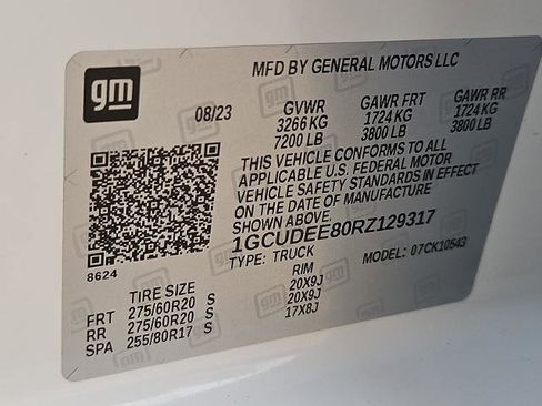 Certified 2024 Chevrolet Silverado 1500 RST w/ RST All Star Premium Package image 31