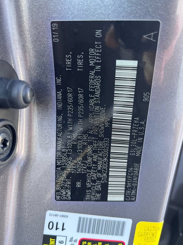 Used 2019 Toyota Sienna LE FWD image 22