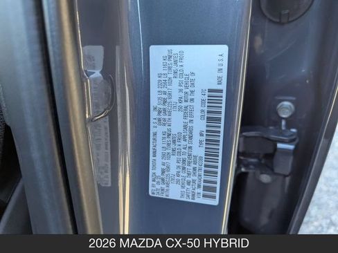 New 2026 MAZDA CX-50 AWD 2.5 Hybrid w/ Premium Pkg image 28