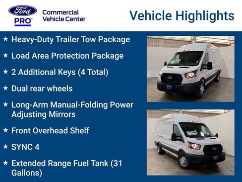 New 2026 Ford Transit 350 Base w/ Load Area Protection Package image 3