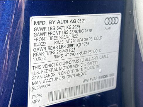 Used 2021 Audi Q8 Prestige w/ Prestige Package image 35