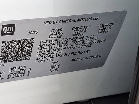 Used 2026 GMC Yukon XL Denali w/ Sun & Power Step Package AWD/4WD image 27