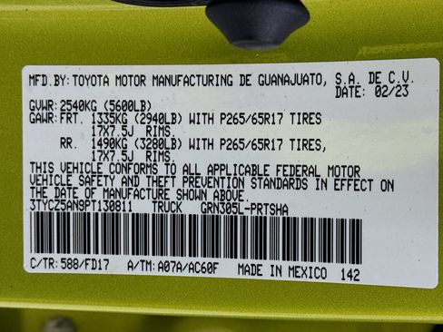 Certified 2023 Toyota Tacoma TRD Sport AWD/4WD image 31