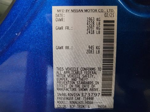 Used 2025 Nissan Altima 2.5 SV FWD image 33