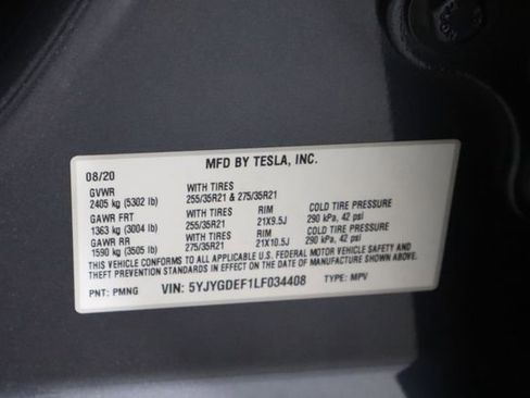 Used 2020 Tesla Model Y Performance AWD/4WD image 40