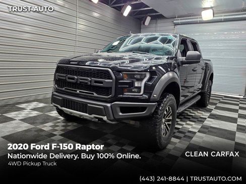 Used 2020 Ford F150 Raptor AWD/4WD image 1