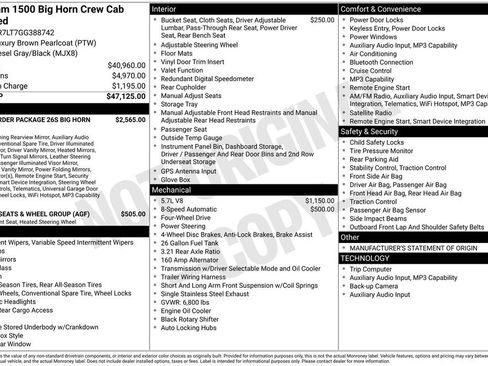 Used 2016 RAM 1500 Big Horn image 23