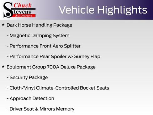 New 2025 Ford Mustang Dark Horse w/ Dark Horse Handlin Package image 21