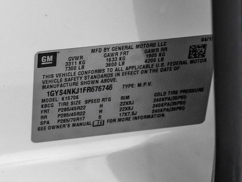 Used 2015 Cadillac Escalade Premium AWD/4WD image 60