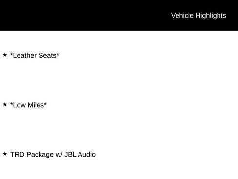 Used 2024 Toyota Camry TRD w/ TRD Package w/JBL Audio image 3