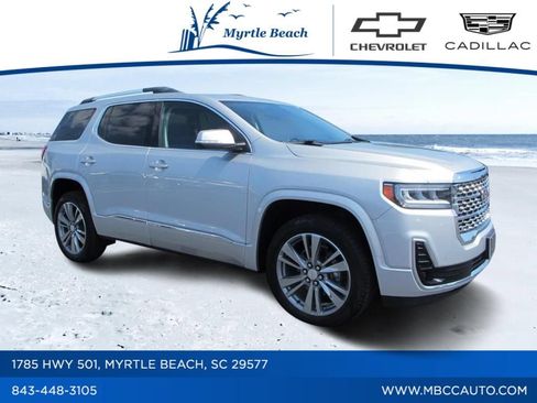 Used 2020 GMC Acadia Denali w/ LPO, Floor Liner Package FWD image 1