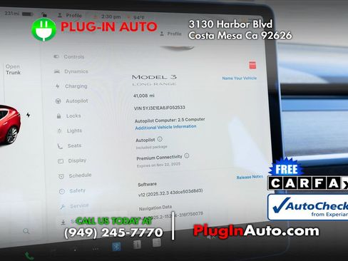 Used 2018 Tesla Model 3 Long Range image 2