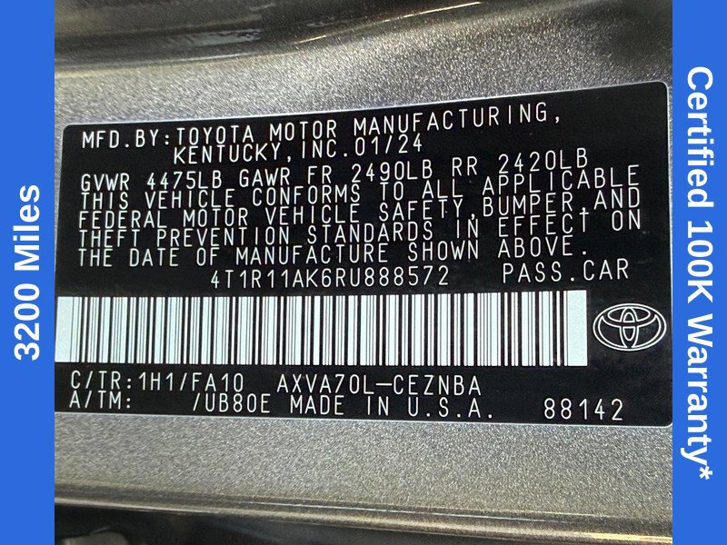 Used 2024 Toyota Camry LE w/ Convenience Package FWD image 27