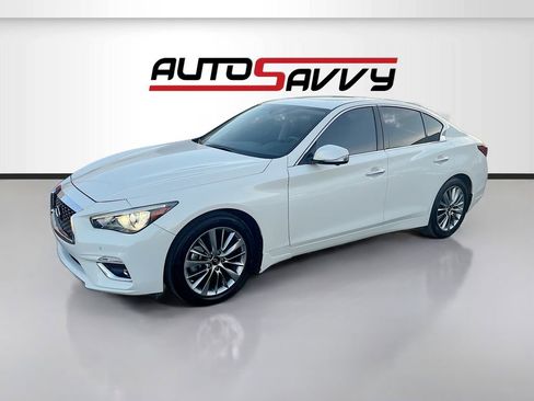 Used 2023 INFINITI Q50 Luxe w/ Cargo Package AWD/4WD image 3