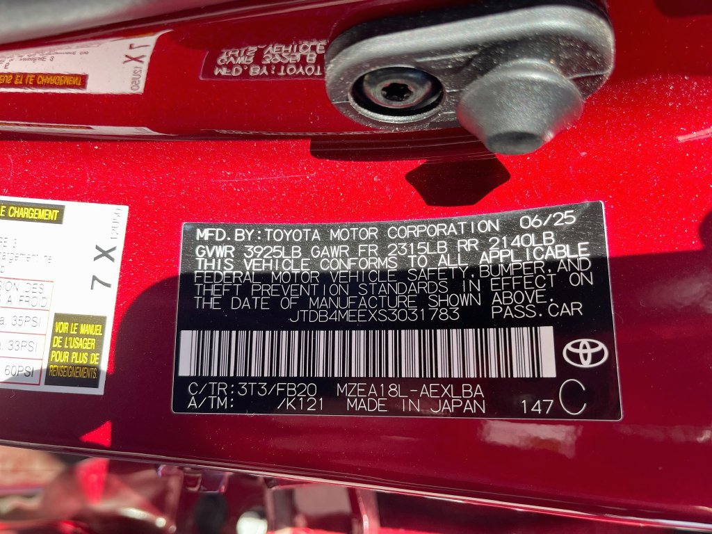 Used 2025 Toyota Corolla LE FWD image 29