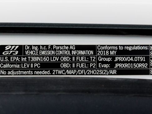 Used 2018 Porsche 911 GT3 RWD image 77