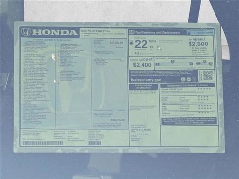 New 2025 Honda Pilot Touring image 18