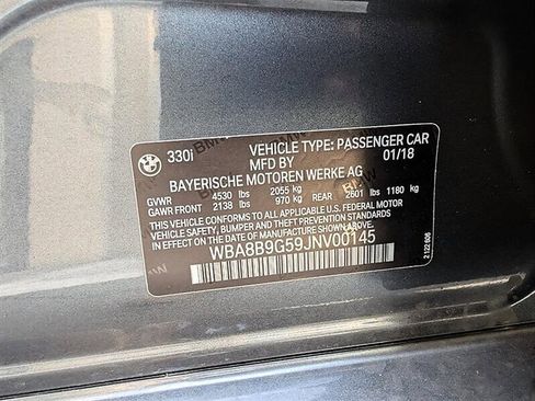 Used 2018 BMW 330i Sedan w/ Convenience Package RWD image 31