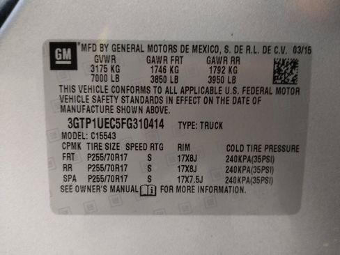 Used 2015 GMC Sierra 1500 SLE w/ SLE Value Package RWD image 33