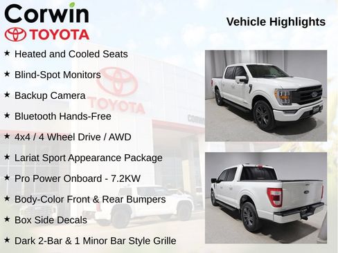 Used 2023 Ford F150 Lariat AWD/4WD image 11
