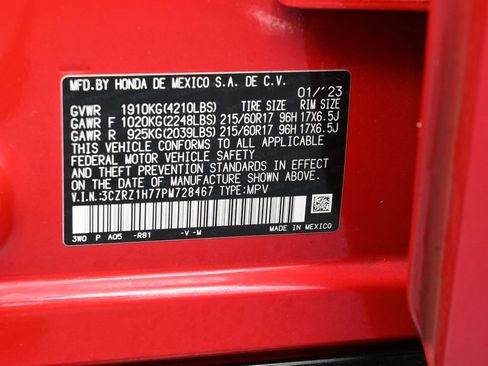 Used 2023 Honda HR-V EX-L image 19