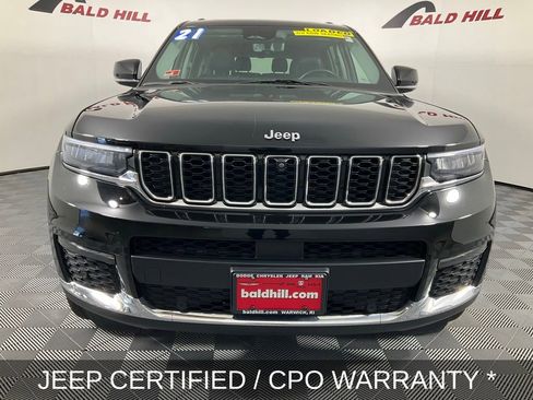 Certified 2021 Jeep Grand Cherokee L Limited w/ Luxury Tech Group II image 3