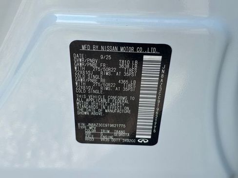 New 2026 INFINITI QX80 Autograph w/ Premium Cargo Package image 23