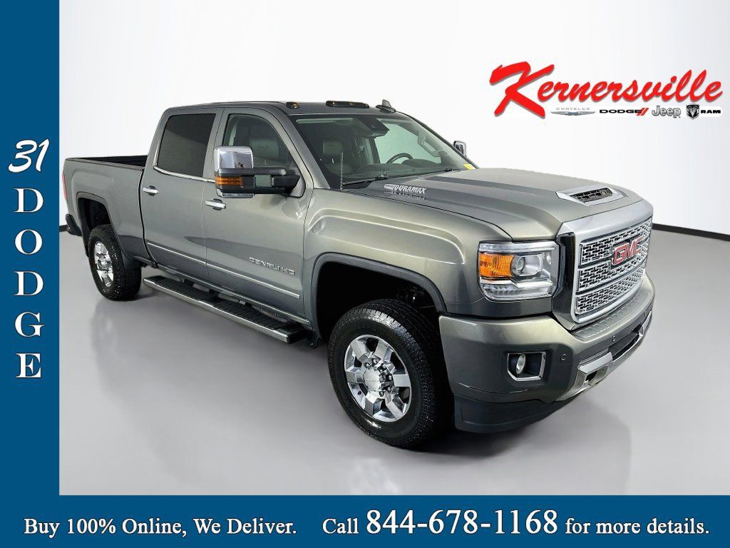 Used 2018 GMC Sierra 3500 Denali w/ Duramax Plus Package AWD/4WD image 1