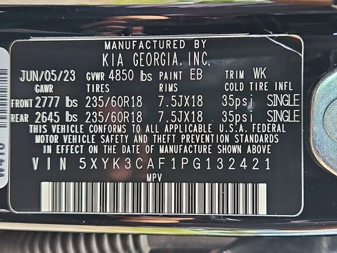 Certified 2023 Kia Sportage EX AWD/4WD image 30