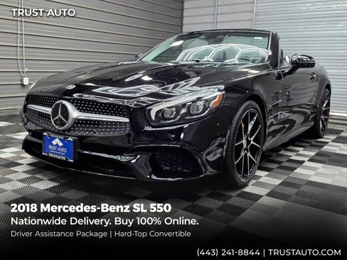 Used 2018 Mercedes-Benz SL 550 image 43