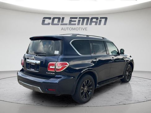 Used 2019 Nissan Armada Platinum w/ Captain's Chairs Package AWD/4WD image 3