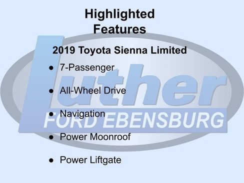 Used 2019 Toyota Sienna Limited image 3