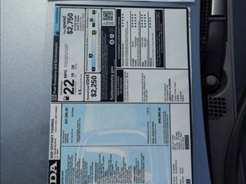 New 2026 Honda Odyssey Touring image 22