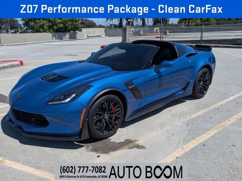 Used 2015 Chevrolet Corvette Z06 w/ Z07 Performance Package RWD image 1