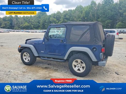 Used 2005 Jeep Wrangler Rubicon AWD/4WD image 3