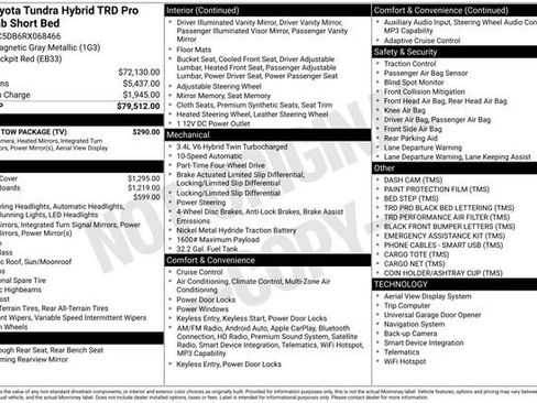 Used 2024 Toyota Tundra TRD Pro w/ TRD Pro Tow Package image 39