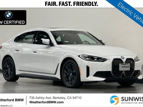Used 2023 BMW i4 eDrive35 w/ Premium Package RWD image 1