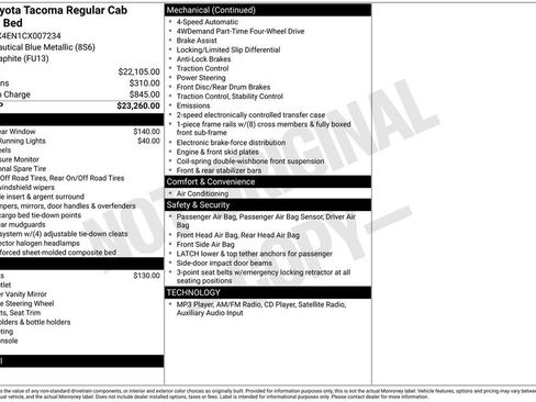 Used 2012 Toyota Tacoma 4x4 Regular Cab image 18