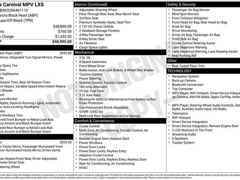 Used 2025 Kia Carnival FWD image 37