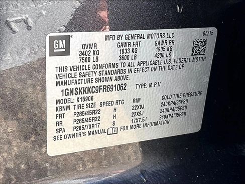 Used 2015 Chevrolet Suburban LTZ AWD/4WD image 25