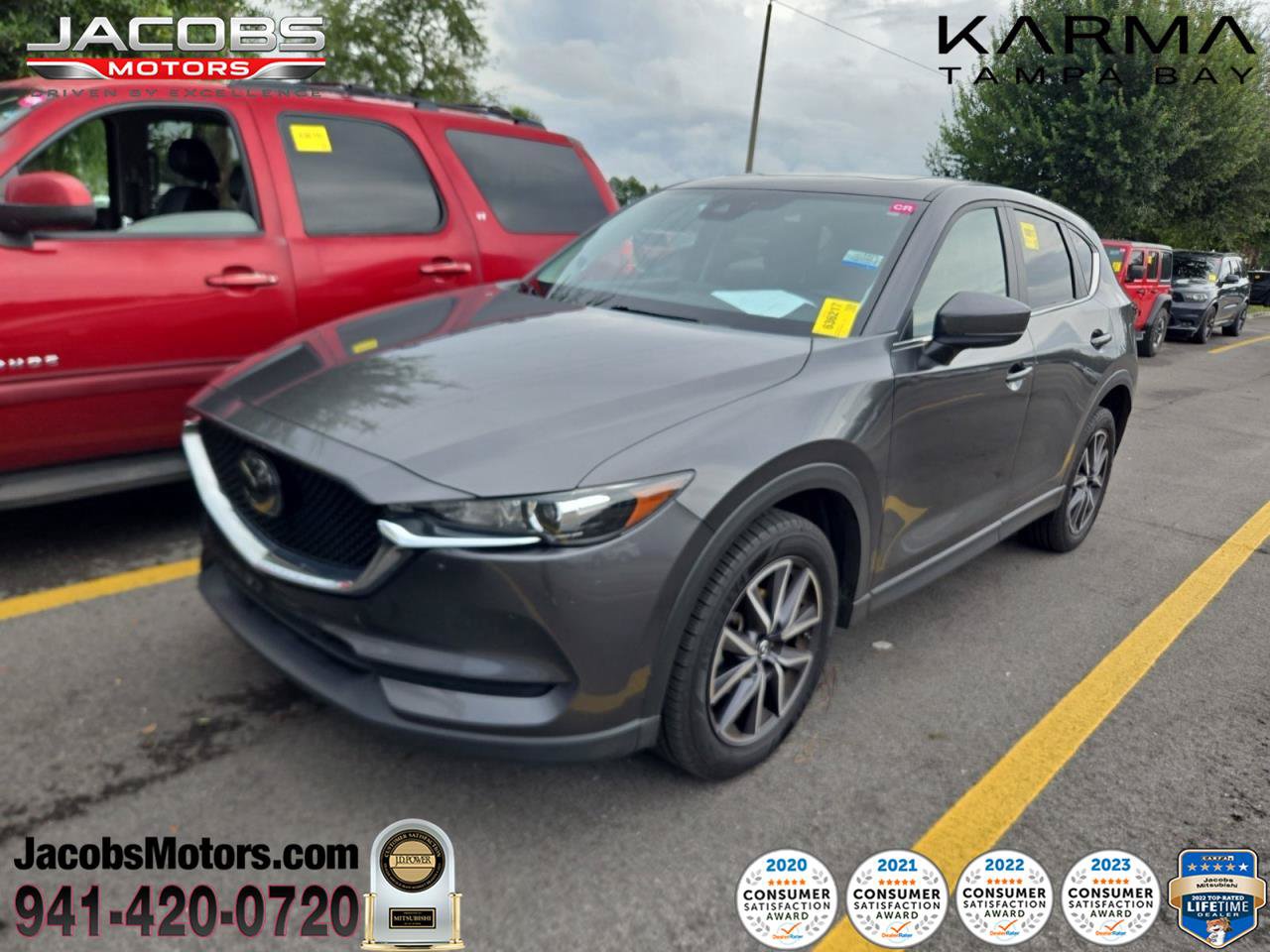 Used 2018 MAZDA CX-5 Touring w/ Preferred Equipment Package FWD image 1