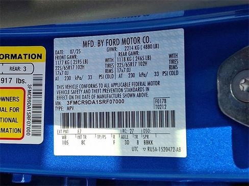 New 2025 Ford Bronco Sport Badlands w/ Badlands Tech Package image 17