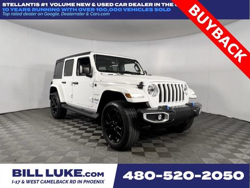 Used 2022 Jeep Wrangler Unlimited Sahara image 1