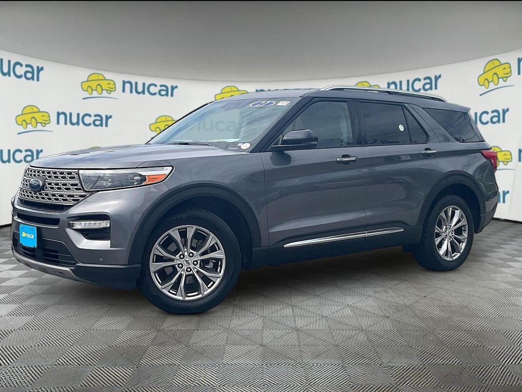 Used 2021 Ford Explorer Limited w/ Equipment Group 301A AWD/4WD image 3