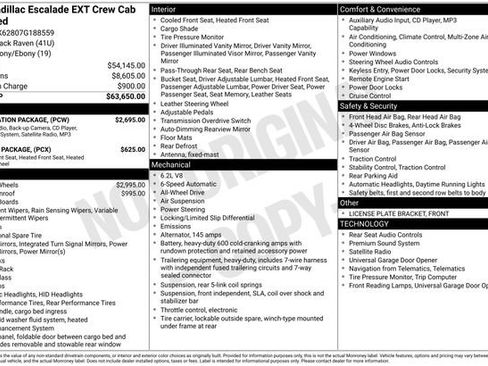 Used 2007 Cadillac Escalade EXT w/ Information Package AWD/4WD image 4